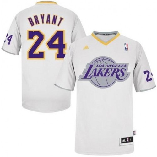 Los Angeles Lakers 24 Kobe Bryant White Revolution 30 Swingman NBA Jersey Christmas Style Cheap Los Angeles Lakers 24 Kobe Bryant White Revolution 30 Swingman NBA Jersey Christmas Style Cheap