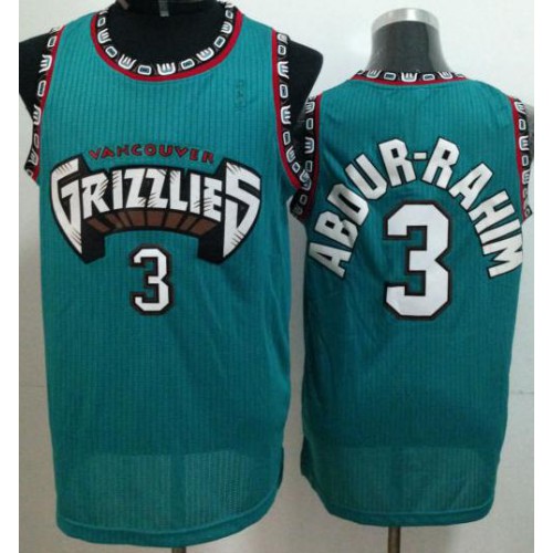 Memphis Grizzlies 3 Shareef Abdur-Rahim Green Revolution 30 NBA Jerseys Memphis Grizzlies 3 Shareef Abdur-Rahim Green Revolution 30 NBA Jerseys