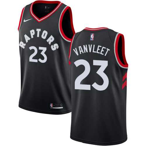 Mens Nike Toronto Raptors #23 Fred VanVleet Black NBA Swingman Statement Edition Jersey Mens Nike Toronto Raptors #23 Fred VanVleet Black NBA Swingman Statement Edition Jersey