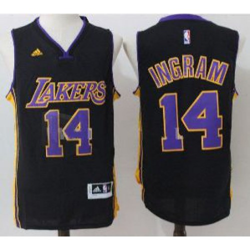 Mens Los Angeles Lakers #14 Brandon Ingram Adidas Black NBA Draft16 Player Swingman Stitched Jersey Mens Los Angeles Lakers #14 Brandon Ingram Adidas Black NBA Draft16 Player Swingman Stitched Jersey