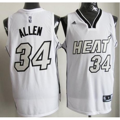 Miami Heat #34 Ray Allen White Revolution 30 Swingman NBA Jerseys Silver Number Cheap Miami Heat #34 Ray Allen White Revolution 30 Swingman NBA Jerseys Silver Number Cheap