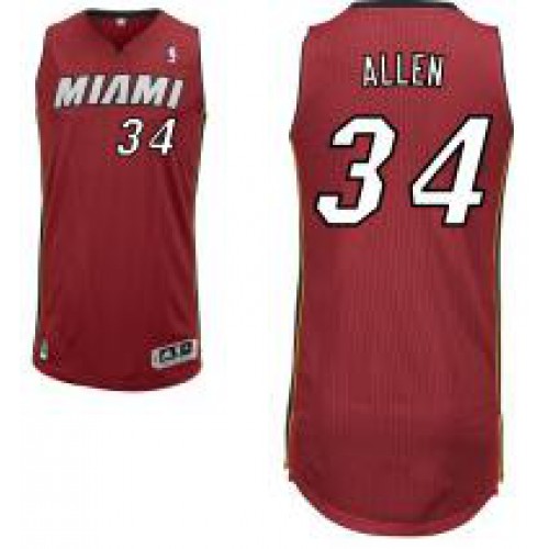 Miami Heat #34 Ray Allen Red NBA Jerseys Cheap Miami Heat #34 Ray Allen Red NBA Jerseys Cheap