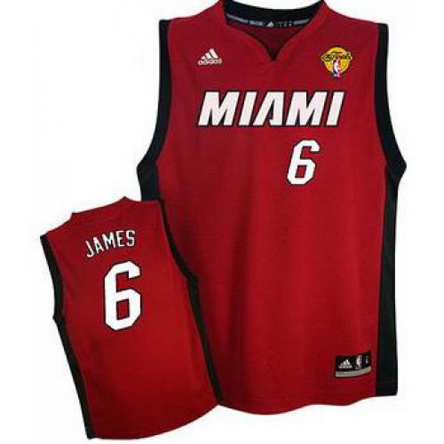Miami Heat 6 LeBron James Red Revolution 30 Swingman NBA Jerseys With 2013 Finals Patch Cheap Miami Heat 6 LeBron James Red Revolution 30 Swingman NBA Jerseys With 2013 Finals Patch Cheap