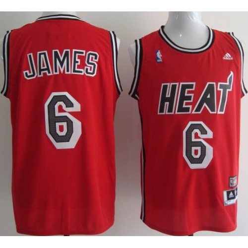 Miami Heat 6 LeBron James Red Hardwood Classics Revolution 30 Swingman NBA Jerseys Cheap Miami Heat 6 LeBron James Red Hardwood Classics Revolution 30 Swingman NBA Jerseys Cheap