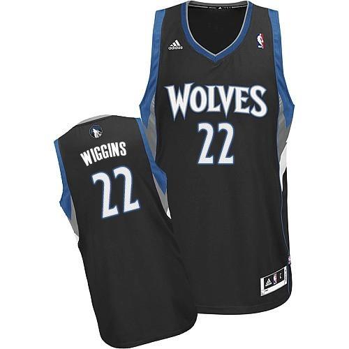 Minnesota Timberwolves 22 Andrew Wiggins Black Stitched Swingman NBA Jersey Minnesota Timberwolves 22 Andrew Wiggins Black Stitched Swingman NBA Jersey