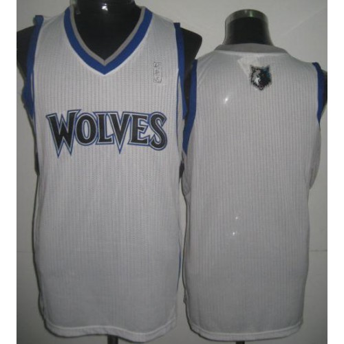 Minnesota Timberwolves Blank White Revolution 30 NBA Jerseys Minnesota Timberwolves Blank White Revolution 30 NBA Jerseys