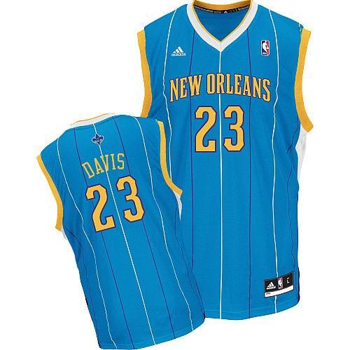 New Orleans Hornets 23# Anthony Davis Blue Jersey Cheap New Orleans Hornets 23# Anthony Davis Blue Jersey Cheap