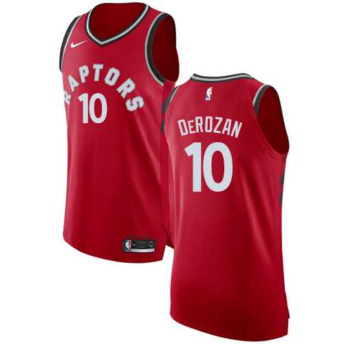 Nike Toronto Raptors #10 DeMar DeRozan Red NBA Authentic Icon Edition Jersey Nike Toronto Raptors #10 DeMar DeRozan Red NBA Authentic Icon Edition Jersey