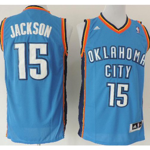 Oklahoma City Thunder 15 Reggie Jackson Blue Revolution 30 Swingman NBA Jerseys Cheap Oklahoma City Thunder 15 Reggie Jackson Blue Revolution 30 Swingman NBA Jerseys Cheap