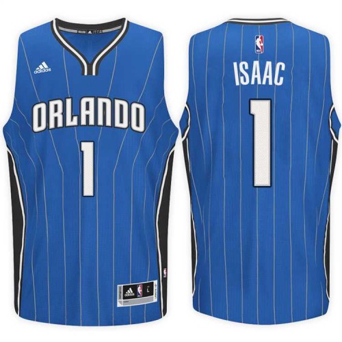 Orlando Magic #1 Jonathan Isaac Road Blue New Swingman Stitched NBA Jersey Orlando Magic #1 Jonathan Isaac Road Blue New Swingman Stitched NBA Jersey