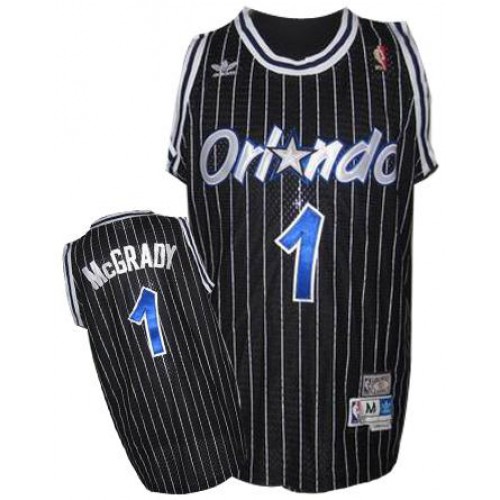 Orlando Magic 1 McGRADY Black Jersey Cheap Orlando Magic 1 McGRADY Black Jersey Cheap