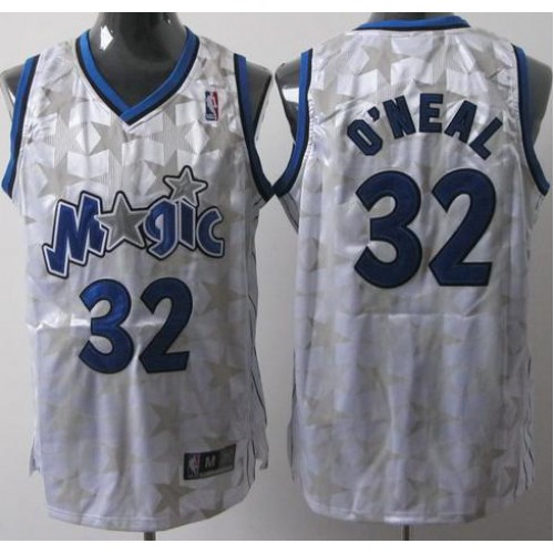 Orlando Magic 32 Oneal White Dark Star Jersey Cheap Orlando Magic 32 Oneal White Dark Star Jersey Cheap