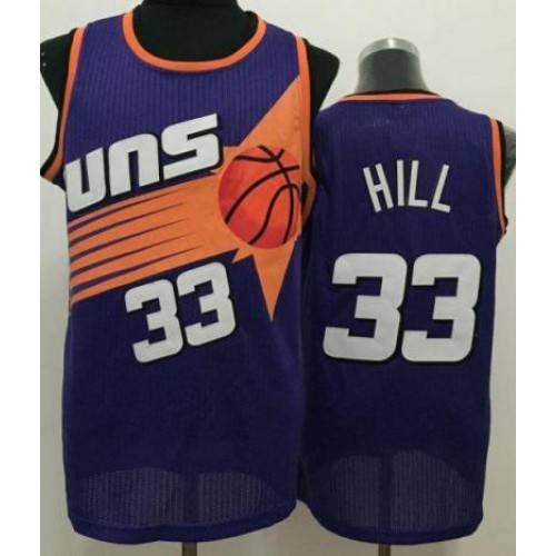 Phoenix Suns #33 Grant Hill Purple Throwback Stitched NBA Jersey Phoenix Suns #33 Grant Hill Purple Throwback Stitched NBA Jersey
