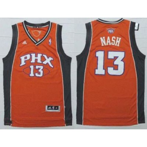 Phoenix Suns #13 Steve Nash Orange Stitched NBA Jersey Phoenix Suns #13 Steve Nash Orange Stitched NBA Jersey