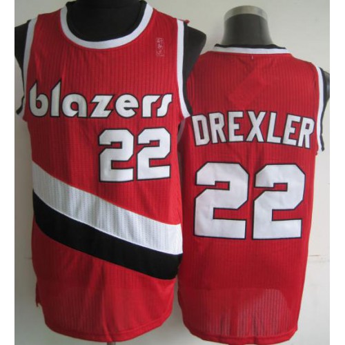 Portland Trail Blazers 22 Clyde Drexler Red Hardwood Classics Revolution 30 NBA Jerseys Cheap Portland Trail Blazers 22 Clyde Drexler Red Hardwood Classics Revolution 30 NBA Jerseys Cheap