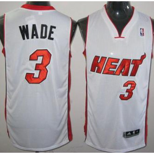 Revolution 30 Miami Heat 3 Dwyane Wade White Jersey Cheap Revolution 30 Miami Heat 3 Dwyane Wade White Jersey Cheap