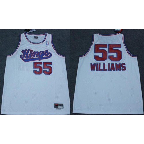 Sacramento Kings 55 Jason Williams White Throwback NBA Jersey Cheap Sacramento Kings 55 Jason Williams White Throwback NBA Jersey Cheap