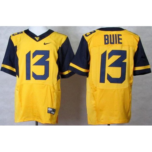 West Virginia Mountaineers 13 Andrew Buie Gold Yellow College Football Elite NCAA Jerseys West Virginia Mountaineers 13 Andrew Buie Gold Yellow College Football Elite NCAA Jerseys
