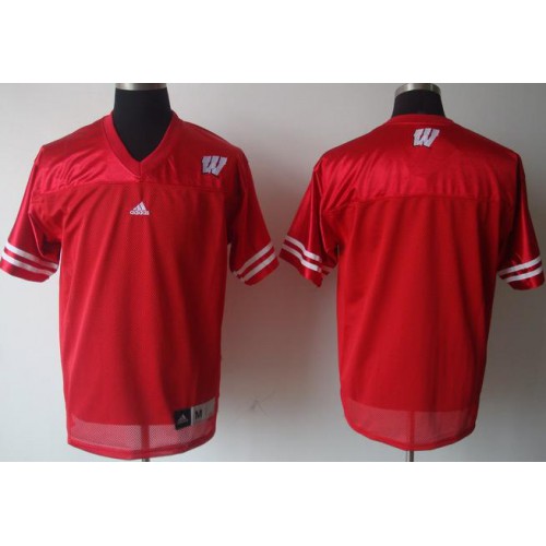 Wisconsin Badgers Blank Red NCAA Jerseys Wisconsin Badgers Blank Red NCAA Jerseys