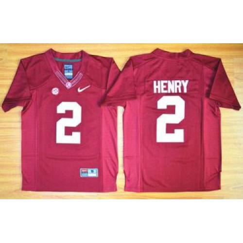 Youth Alabama Crimson Tide #2 Derrick Henry Red 2016 National Championship Stitched NCAA Jersey Youth Alabama Crimson Tide #2 Derrick Henry Red 2016 National Championship Stitched NCAA Jersey