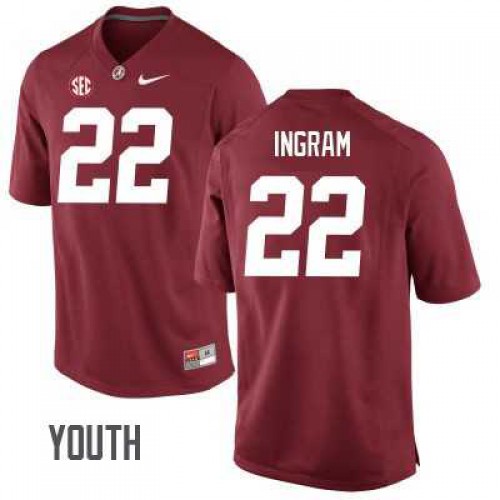 Youth Alabama Crimson Tide #22 Mark Ingram University Red College Stitched NCAA Jersey Youth Alabama Crimson Tide #22 Mark Ingram University Red College Stitched NCAA Jersey