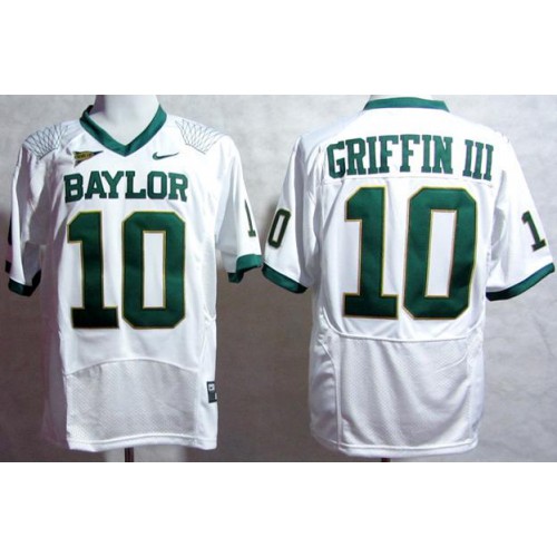 Baylor Bears 10 Robert Griffin III White Pro Combat College Football NCAA Jersey Baylor Bears 10 Robert Griffin III White Pro Combat College Football NCAA Jersey