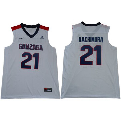 Bulldogs #21 Rui Hachimura White Basketball Stitched NCAA Jersey Bulldogs #21 Rui Hachimura White Basketball Stitched NCAA Jersey