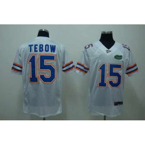 Florida Gators 15 TEBOW white NCAA Jerseys Florida Gators 15 TEBOW white NCAA Jerseys