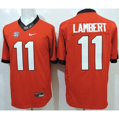 Georgia Bulldogs #11 Greyson Lambert Red Limited Stitched NCAA Jersey Georgia Bulldogs #11 Greyson Lambert Red Limited Stitched NCAA Jersey
