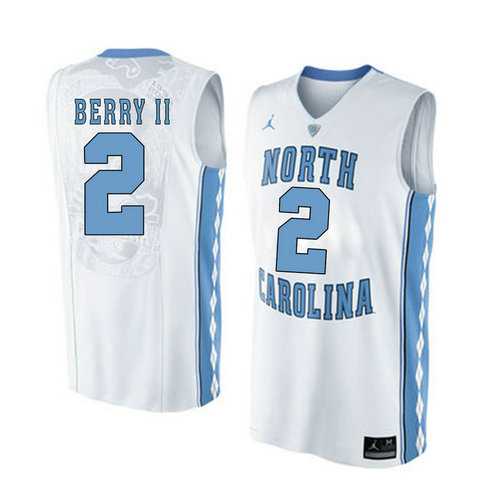 North Carolina Tar Heels #2 Joel Berry II White College Basketball Jersey North Carolina Tar Heels #2 Joel Berry II White College Basketball Jersey