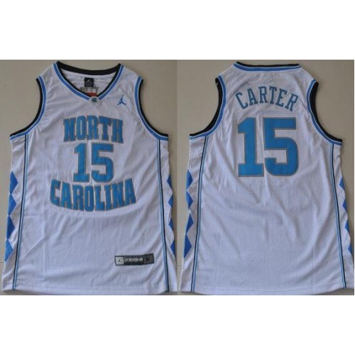North Carolina 15 Vince Carter White College Basketball Jersey Cheap North Carolina 15 Vince Carter White College Basketball Jersey Cheap