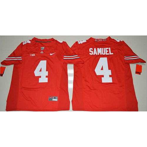 Ohio State Buckeyes #4 Curtis Samuel Red Stitched NCAA Jersey Ohio State Buckeyes #4 Curtis Samuel Red Stitched NCAA Jersey