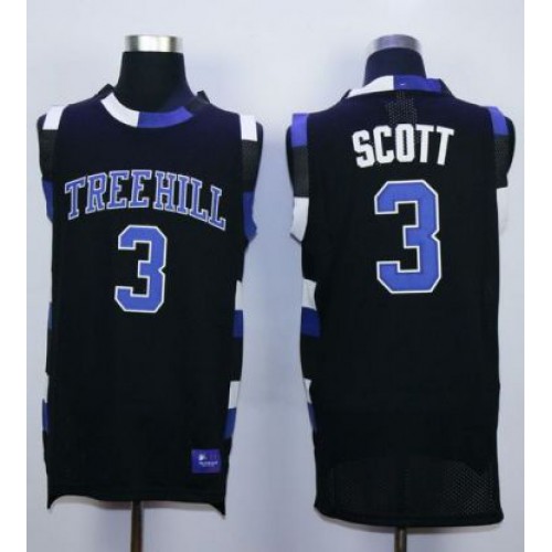 One Tree Hill Ravens #3 Lucas Scott Black Stitched Basketball Jersey One Tree Hill Ravens #3 Lucas Scott Black Stitched Basketball Jersey