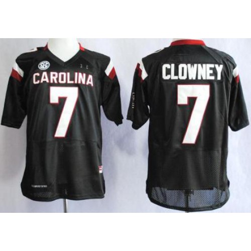 South Carolina Gamecocks 7 Jadeveon Clowney Black College Football NCAA Jersey South Carolina Gamecocks 7 Jadeveon Clowney Black College Football NCAA Jersey