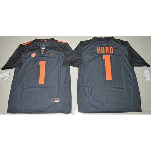 Tennessee Volunteers #1 Jalen Hurd Grey Limited Stitched NCAA Jersey Tennessee Volunteers #1 Jalen Hurd Grey Limited Stitched NCAA Jersey