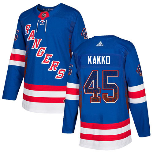 Adidas New York Rangers #45 Kappo Kakko Royal Blue Home Authentic Drift Fashion Stitched NHL Jersey Adidas New York Rangers #45 Kappo Kakko Royal Blue Home Authentic Drift Fashion Stitched NHL Jersey