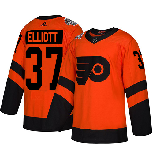 Adidas Philadelphia Flyers #37 Brian Elliott Orange Authentic 2019 Stadium Series Womens Stitched NHL Jersey Adidas Philadelphia Flyers #37 Brian Elliott Orange Authentic 2019 Stadium Series Womens Stitched NHL Jersey