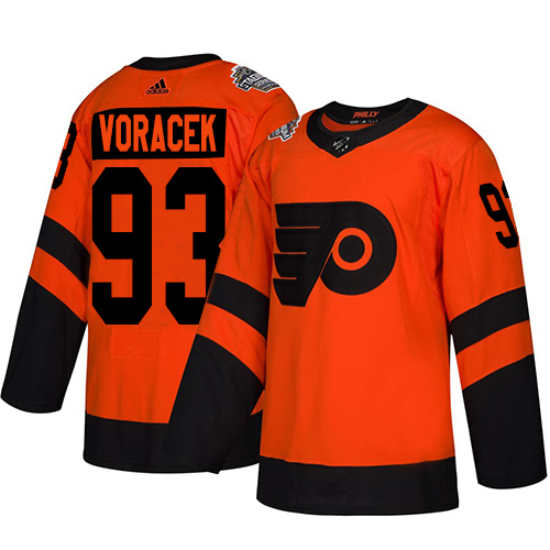 Adidas Philadelphia Flyers #93 Jakub Voracek Orange Authentic 2019 Stadium Series Stitched Youth NHL Jersey Adidas Philadelphia Flyers #93 Jakub Voracek Orange Authentic 2019 Stadium Series Stitched Youth NHL Jersey