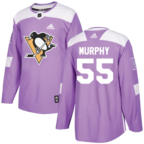 Adidas Pittsburgh Penguins #55 Larry Murphy Purple Authentic Fights Cancer Stitched NHL Jersey Adidas Pittsburgh Penguins #55 Larry Murphy Purple Authentic Fights Cancer Stitched NHL Jersey