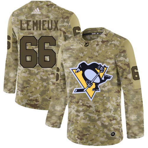 Adidas Pittsburgh Penguins #66 Mario Lemieux Camo Authentic Stitched NHL Jersey Adidas Pittsburgh Penguins #66 Mario Lemieux Camo Authentic Stitched NHL Jersey