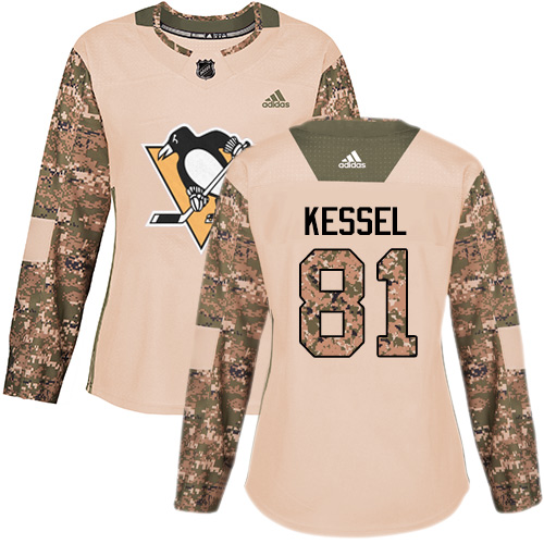 Adidas Pittsburgh Penguins #81 Phil Kessel Camo Authentic 2017 Veterans Day Womens Stitched NHL Jersey Adidas Pittsburgh Penguins #81 Phil Kessel Camo Authentic 2017 Veterans Day Womens Stitched NHL Jersey
