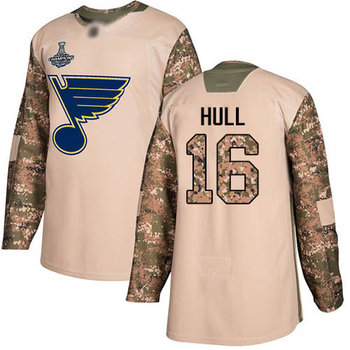 Adidas St. Louis Blues #16 Brett Hull Camo Authentic 2017 Veterans Day Stanley Cup Champions Stitched Youth NHL Jersey Adidas St. Louis Blues #16 Brett Hull Camo Authentic 2017 Veterans Day Stanley Cup Champions Stitched Youth NHL Jersey