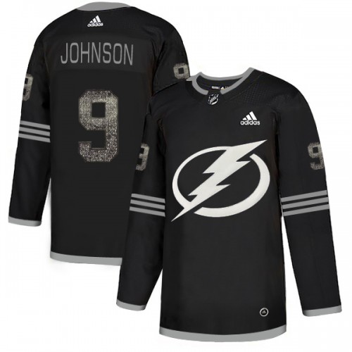 Adidas Tampa Bay Lightning #9 Tyler Johnson Black Authentic Classic Stitched NHL Jersey Adidas Tampa Bay Lightning #9 Tyler Johnson Black Authentic Classic Stitched NHL Jersey