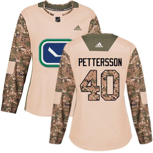Adidas Vancouver Canucks #40 Elias Pettersson Camo Authentic 2017 Veterans Day Womens Stitched NHL Jersey Adidas Vancouver Canucks #40 Elias Pettersson Camo Authentic 2017 Veterans Day Womens Stitched NHL Jersey