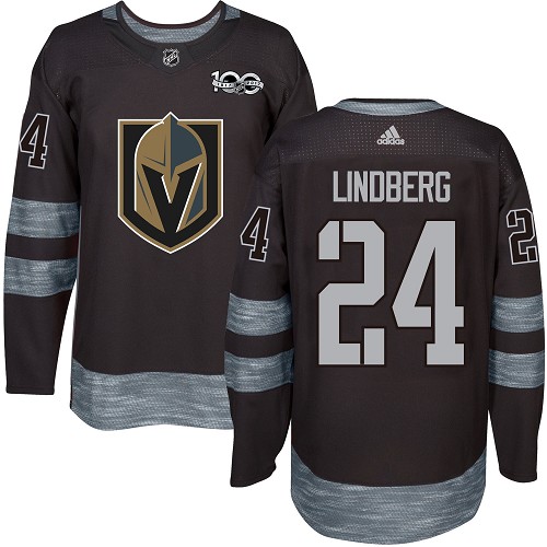 Adidas Vegas Golden Knights #24 Oscar Lindberg Black 1917-2017 100th Anniversary Stitched NHL Jersey Adidas Vegas Golden Knights #24 Oscar Lindberg Black 1917-2017 100th Anniversary Stitched NHL Jersey
