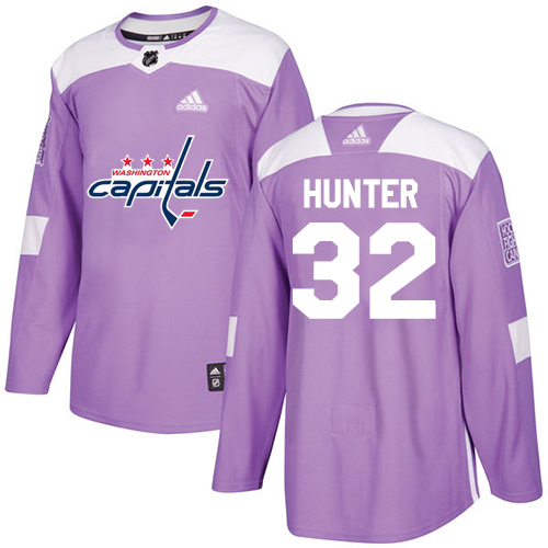Adidas Washington Capitals #32 Dale Hunter Purple Authentic Fights Cancer Stitched NHL Jersey Adidas Washington Capitals #32 Dale Hunter Purple Authentic Fights Cancer Stitched NHL Jersey