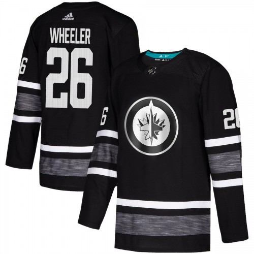 Adidas Winnipeg Jets #26 Blake Wheeler Black Authentic 2019 All-Star Stitched NHL Jersey Adidas Winnipeg Jets #26 Blake Wheeler Black Authentic 2019 All-Star Stitched NHL Jersey