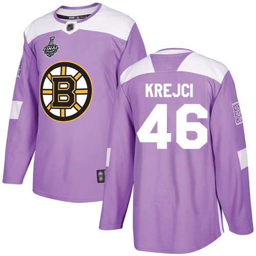 Adidas Boston Bruins #46 David Krejci Purple Authentic Fights Cancer Stanley Cup Final Bound Youth Stitched NHL Jersey Adidas Boston Bruins #46 David Krejci Purple Authentic Fights Cancer Stanley Cup Final Bound Youth Stitched NHL Jersey