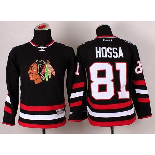 Chicago Blackhawks #81 Marian Hossa Black 2014 Stadium Series Stitched Youth NHL Jersey Chicago Blackhawks #81 Marian Hossa Black 2014 Stadium Series Stitched Youth NHL Jersey