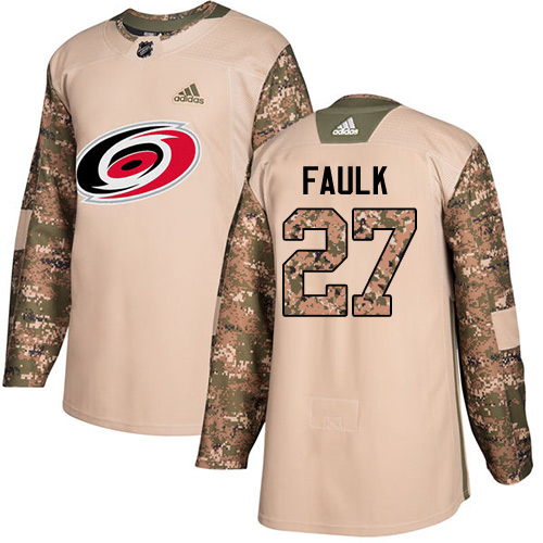 Adidas Carolina Hurricanes #27 Justin Faulk Camo Authentic 2017 Veterans Day Stitched Youth NHL Jersey Adidas Carolina Hurricanes #27 Justin Faulk Camo Authentic 2017 Veterans Day Stitched Youth NHL Jersey